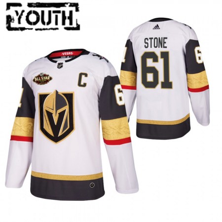 Barn Ishockey Vegas Golden Knights tröja Mark Stone 61 2022 NHL All-Star Vit Authentic